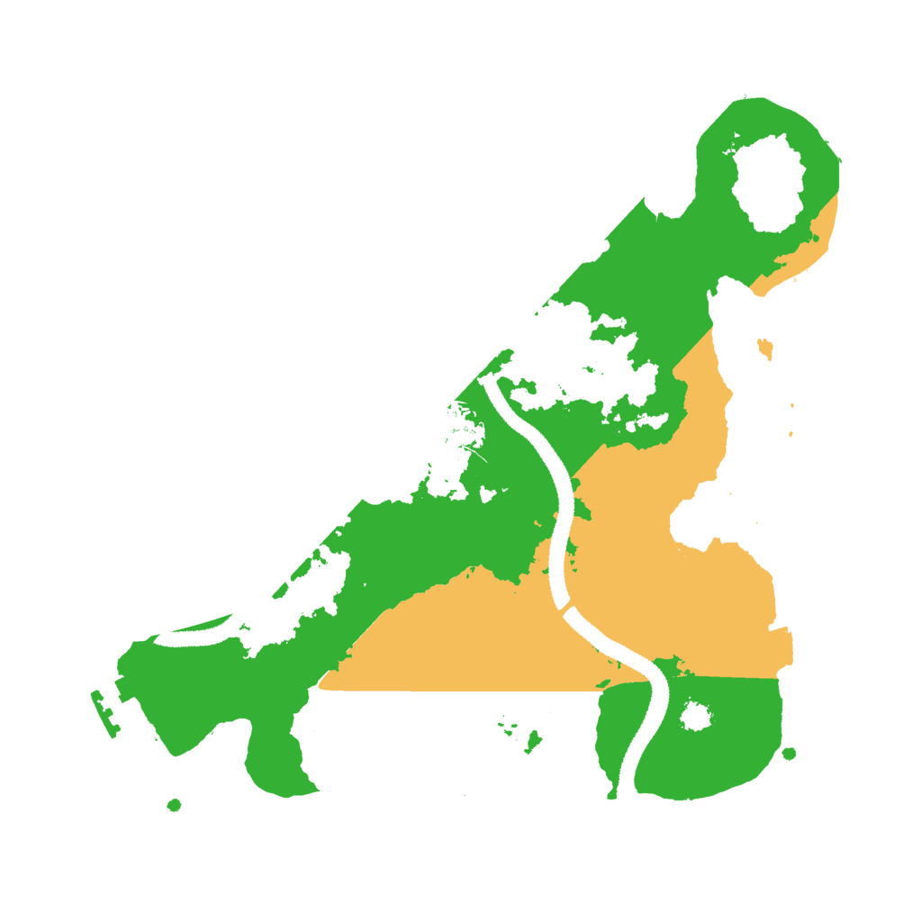 Biome Rust Map: Procedural Map, Size: 2800, Seed: 281094
