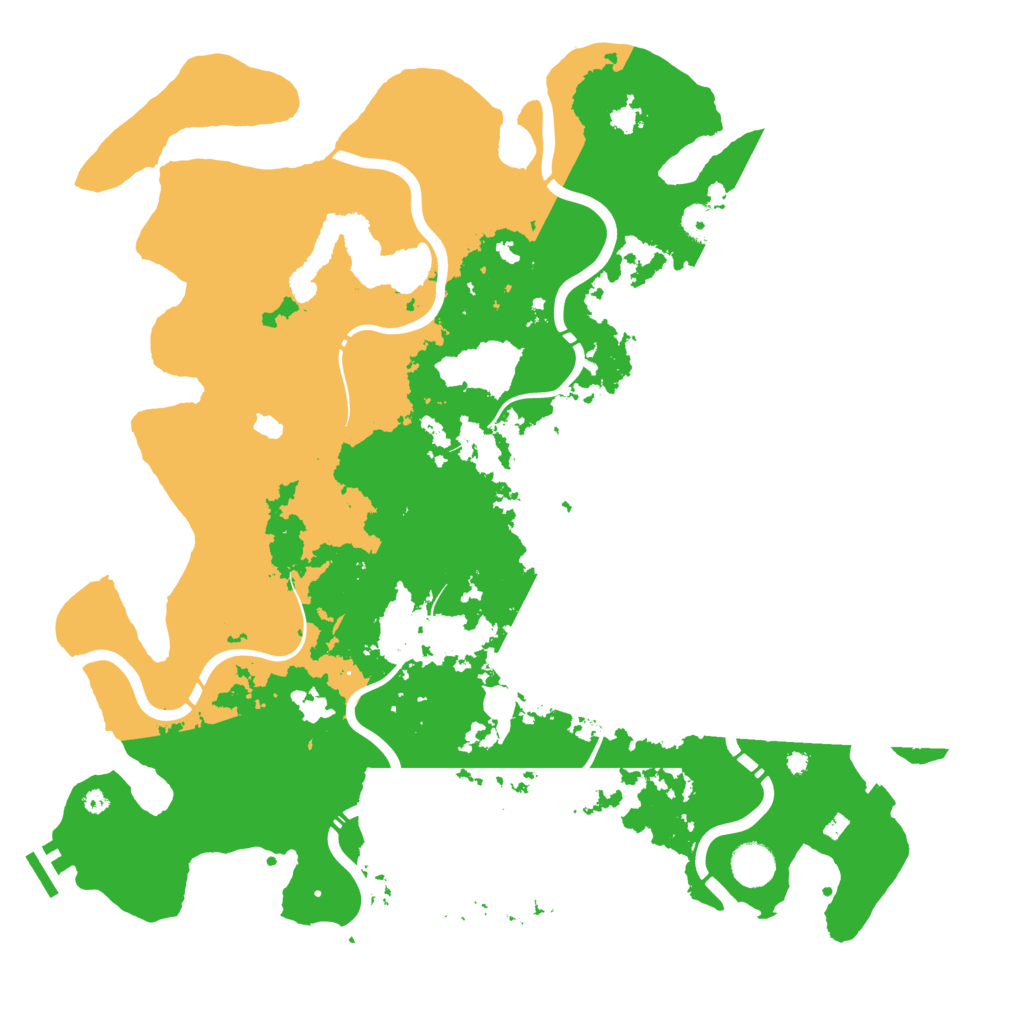Biome Rust Map: Procedural Map, Size: 4250, Seed: 1630151952