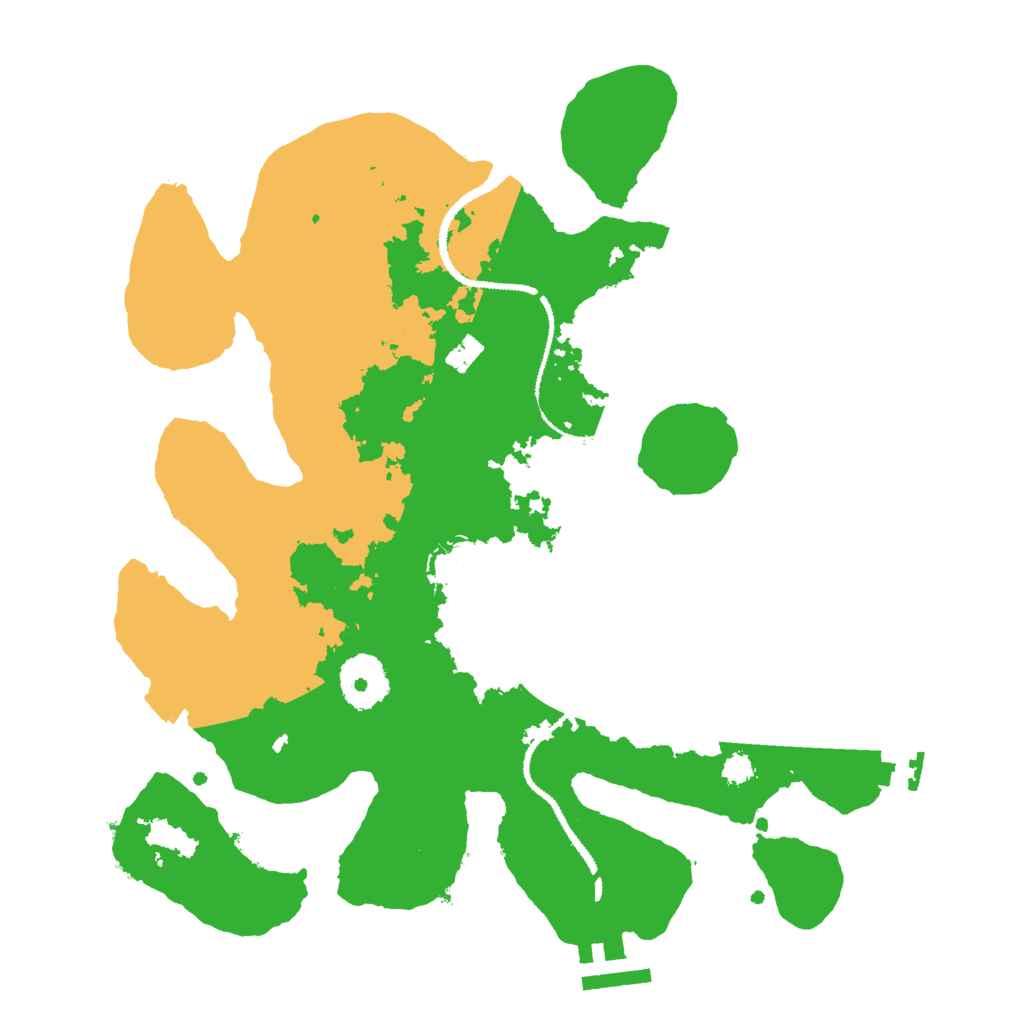 Biome Rust Map: Procedural Map, Size: 3000, Seed: 793759073