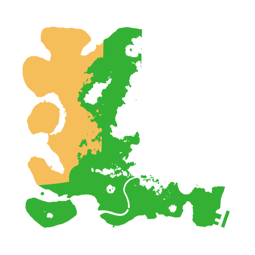 Biome Rust Map: Procedural Map, Size: 3000, Seed: 1487340751