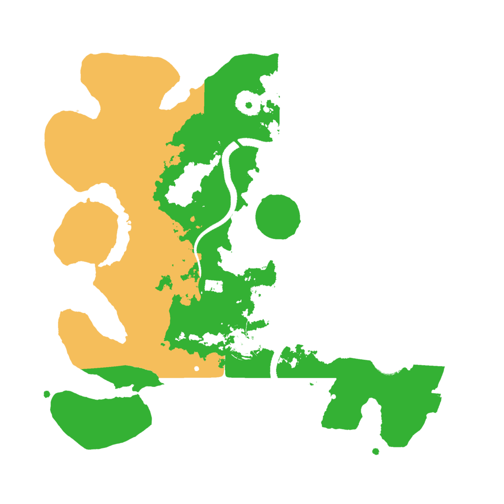 Biome Rust Map: Procedural Map, Size: 3000, Seed: 1487340751