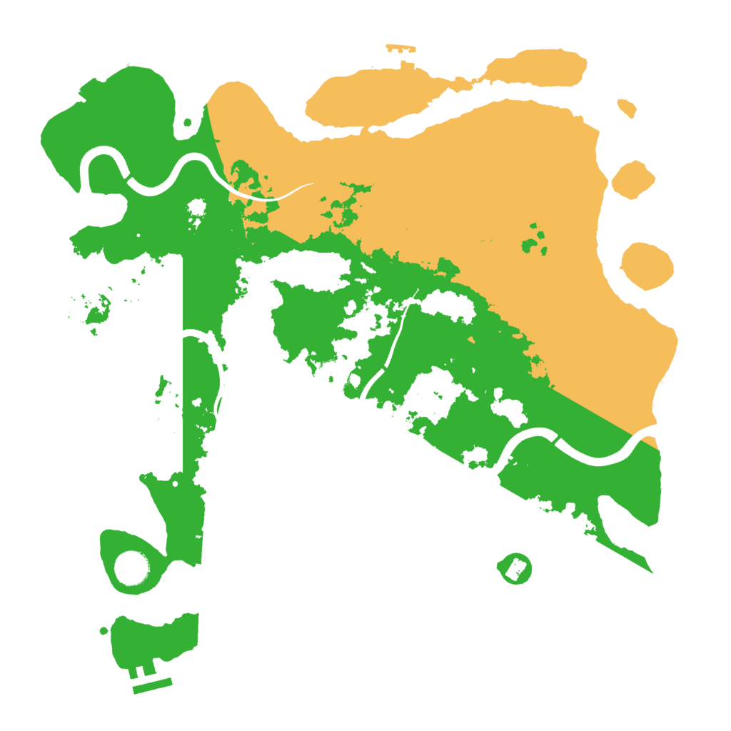 Biome Rust Map: Procedural Map, Size: 3720, Seed: 1927680629