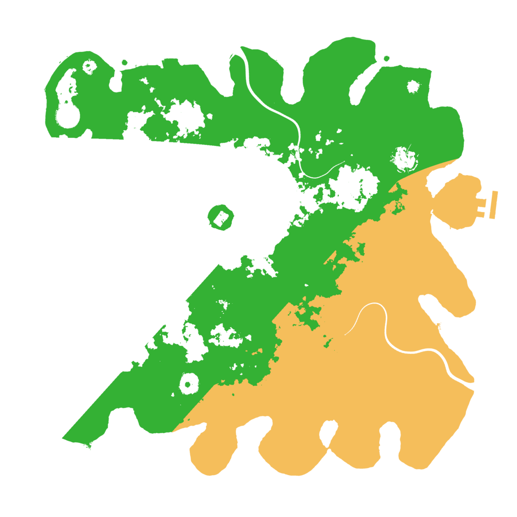 Biome Rust Map: Procedural Map, Size: 3750, Seed: 1560803683