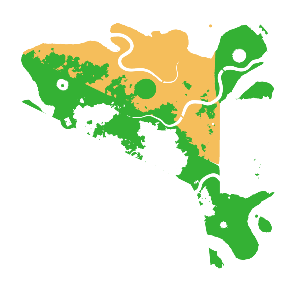 Biome Rust Map: Procedural Map, Size: 3800, Seed: 1231572897