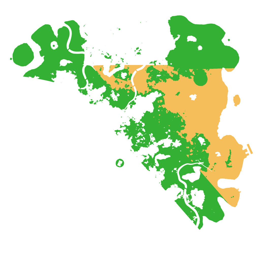 Biome Rust Map: Procedural Map, Size: 5000, Seed: 1032401934