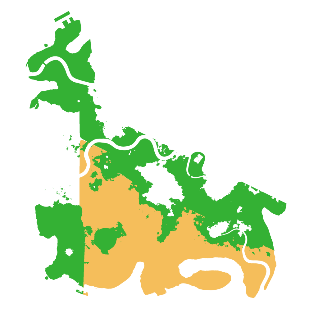 Biome Rust Map: Procedural Map, Size: 3800, Seed: 6575333