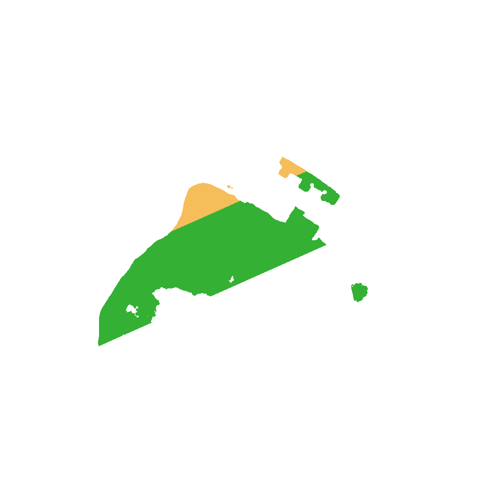 Biome Rust Map: Procedural Map, Size: 1100, Seed: 3748291