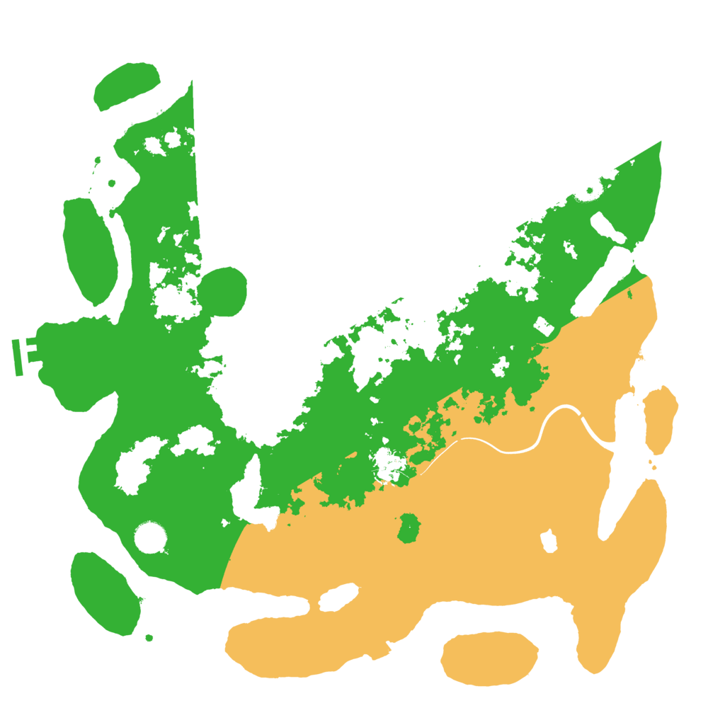 Biome Rust Map: Procedural Map, Size: 4000, Seed: 47196