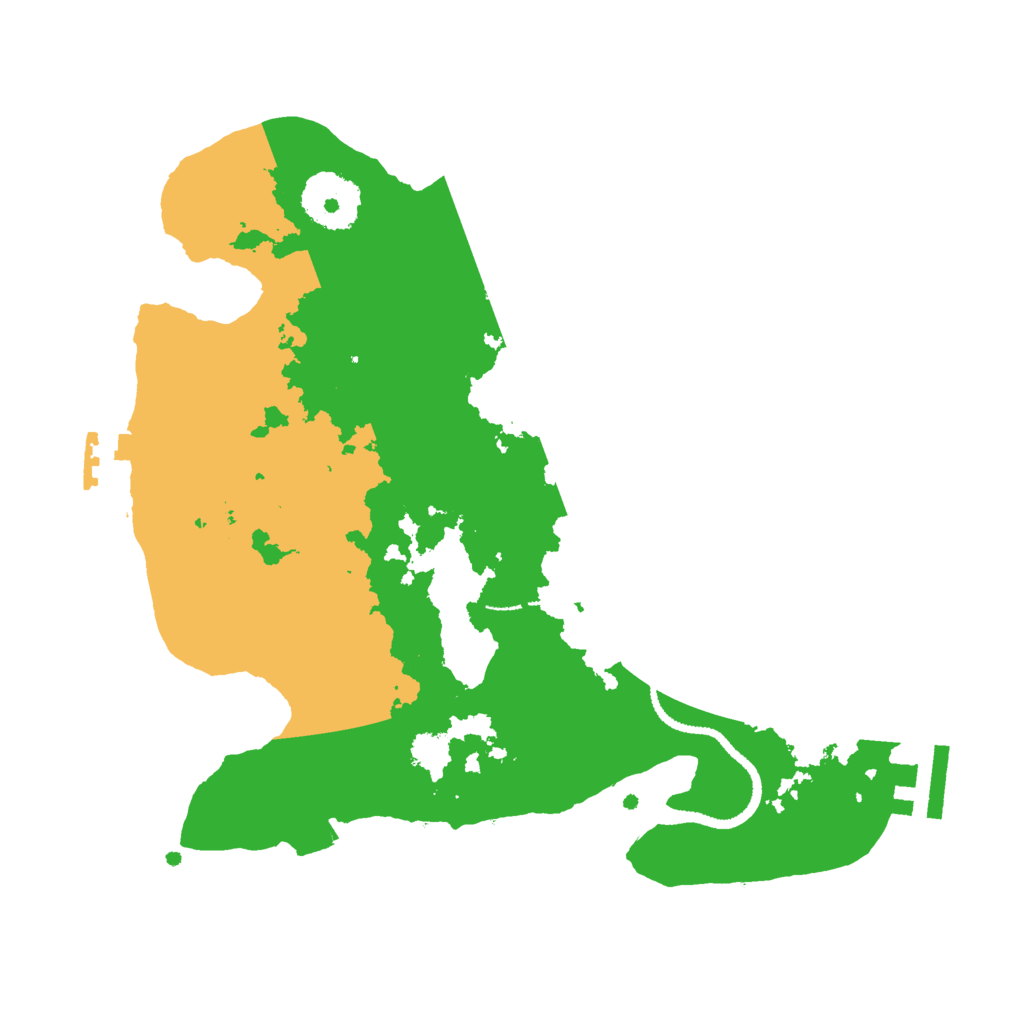 Biome Rust Map: Procedural Map, Size: 2700, Seed: 1861967087