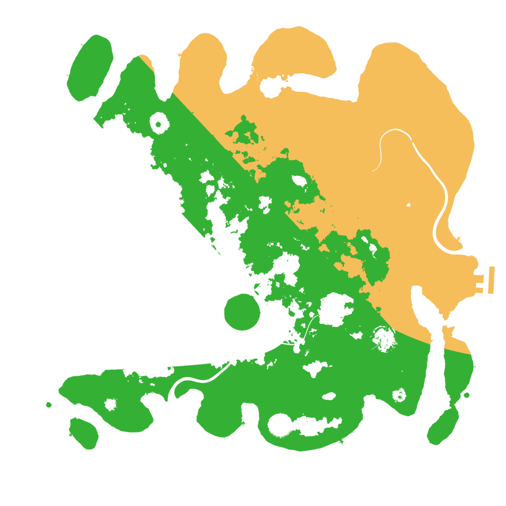 Biome Rust Map: Procedural Map, Size: 3750, Seed: 1357038951
