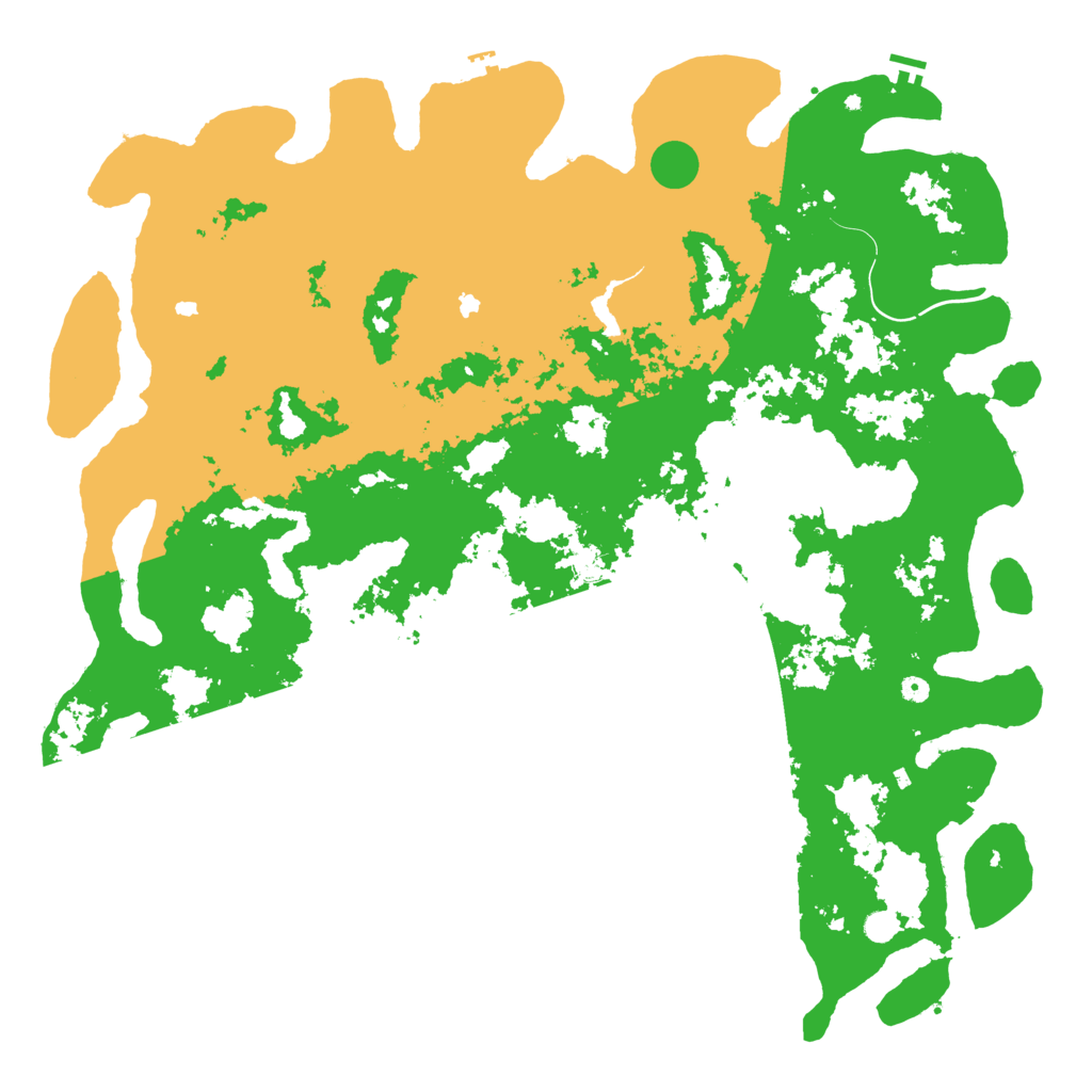 Biome Rust Map: Procedural Map, Size: 6000, Seed: 900028956