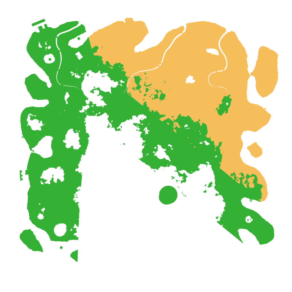 Biome Rust Map: Procedural Map, Size: 4250, Seed: 1167928101