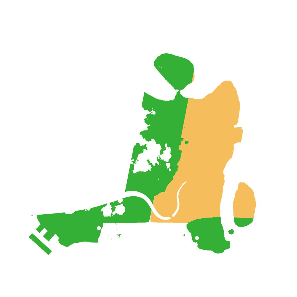 Biome Rust Map: Procedural Map, Size: 2250, Seed: 1912936078