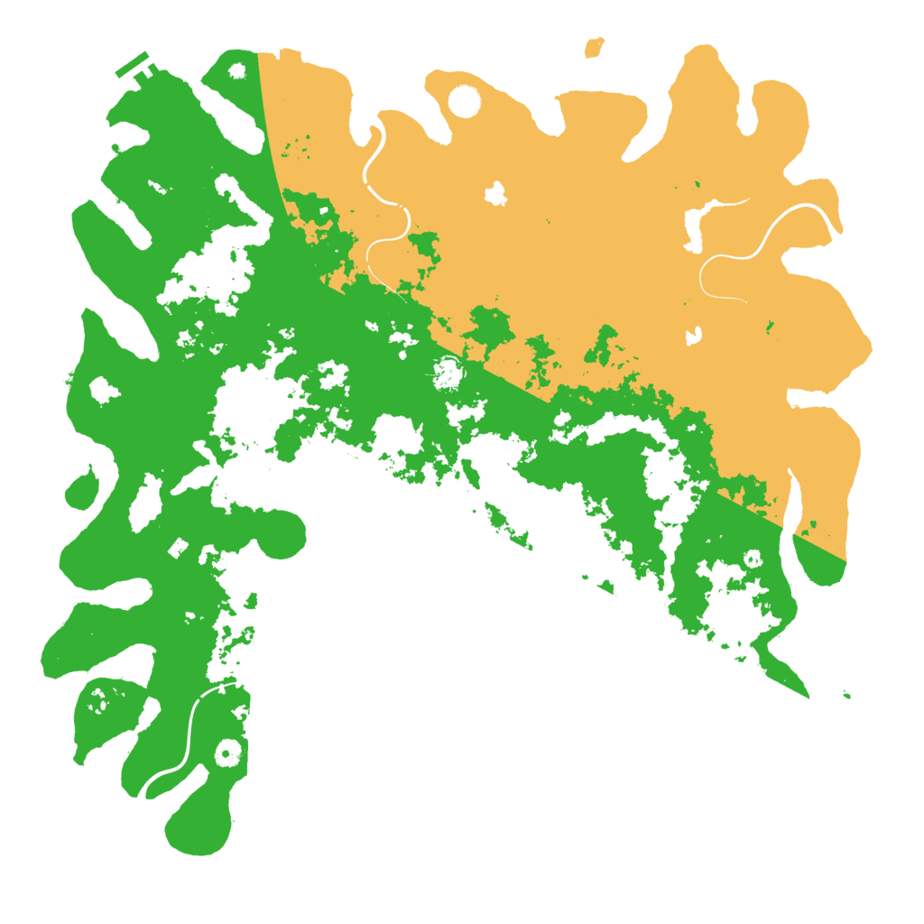Biome Rust Map: Procedural Map, Size: 5000, Seed: 1719565851