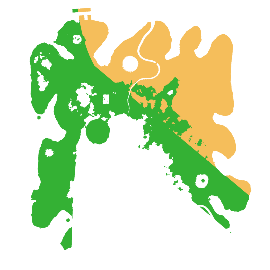 Biome Rust Map: Procedural Map, Size: 3000, Seed: 69212