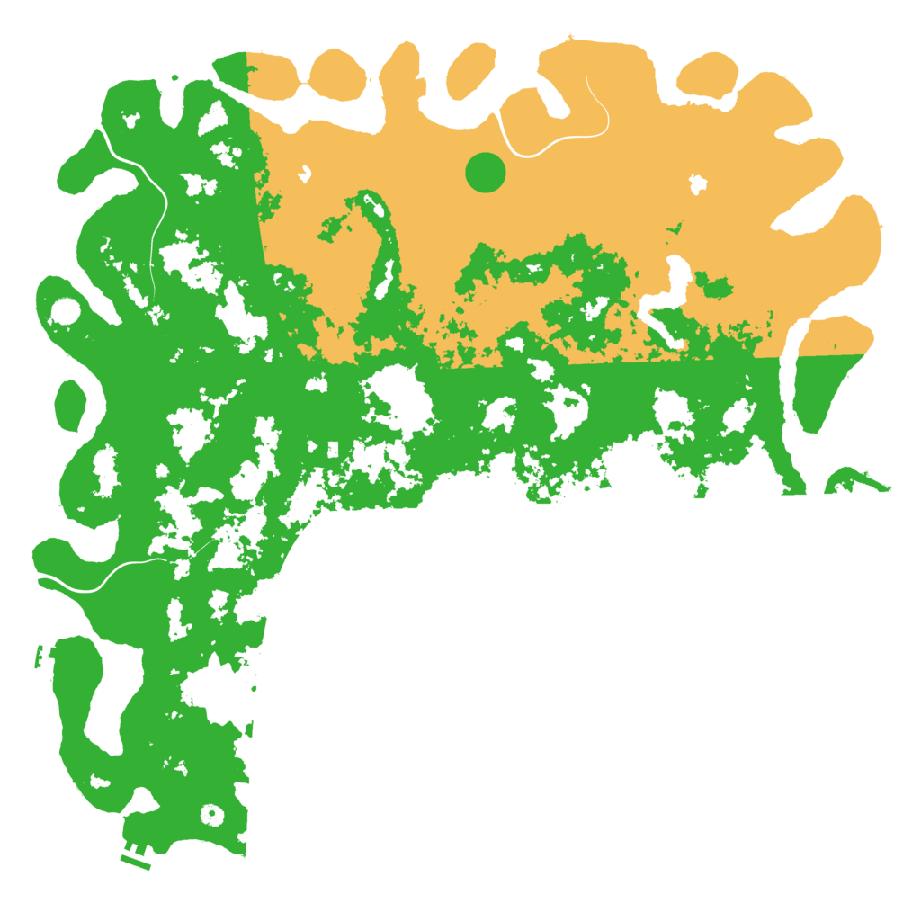 Biome Rust Map: Procedural Map, Size: 6000, Seed: 212