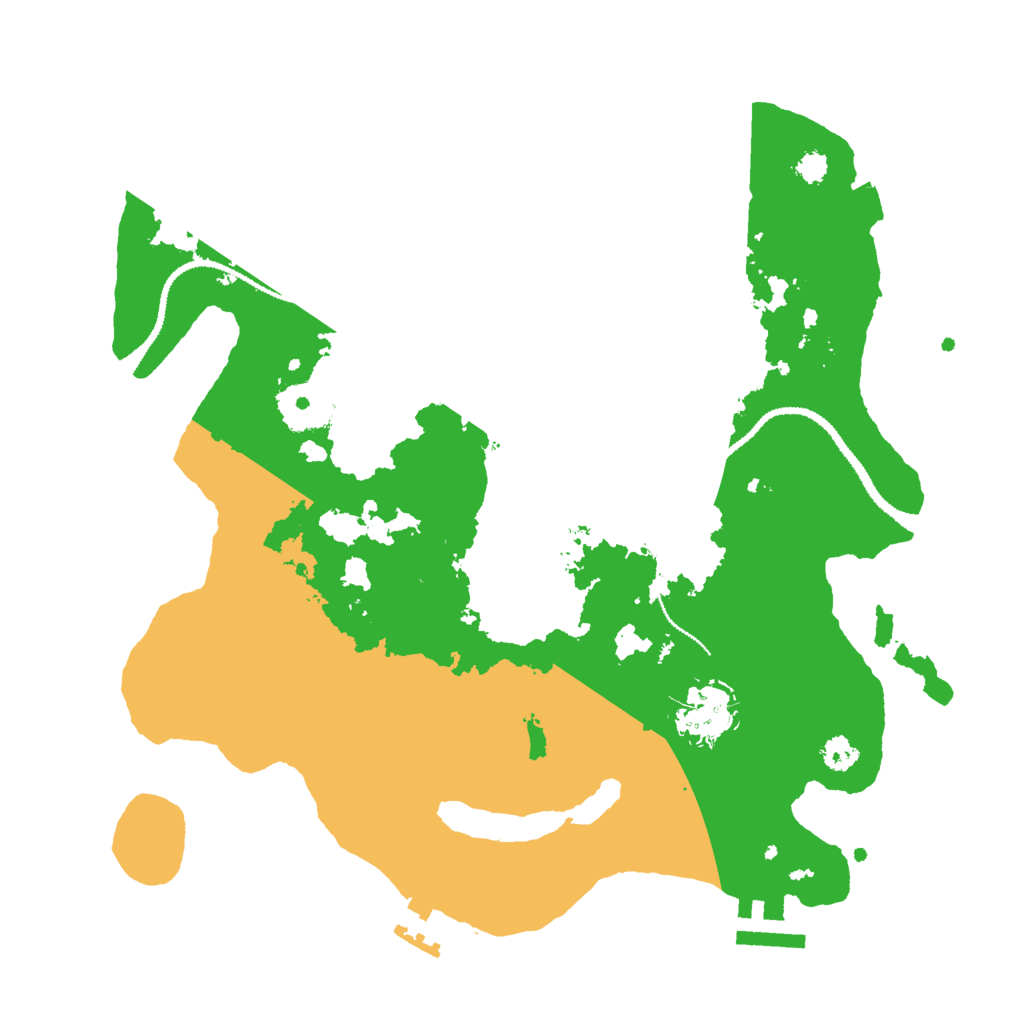 Biome Rust Map: Procedural Map, Size: 3000, Seed: 55114100