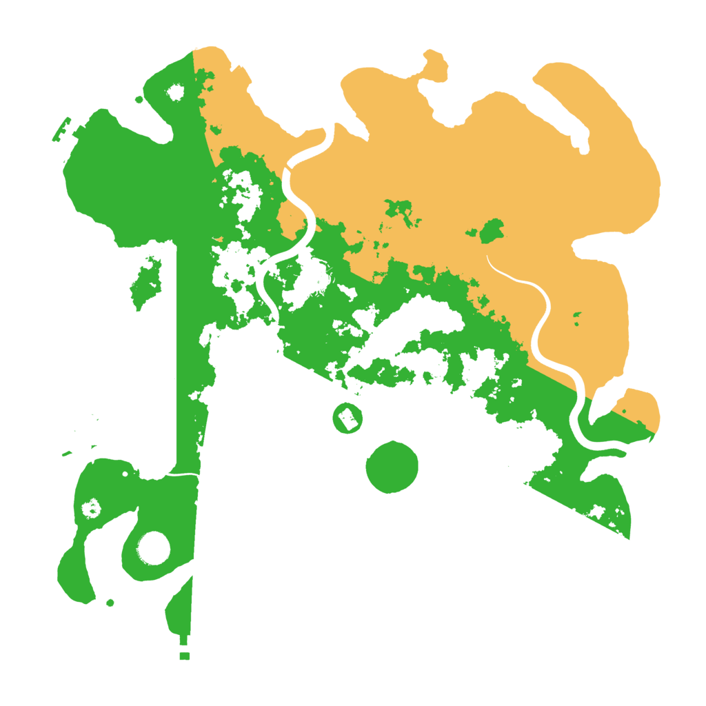 Biome Rust Map: Procedural Map, Size: 3800, Seed: 1719565851