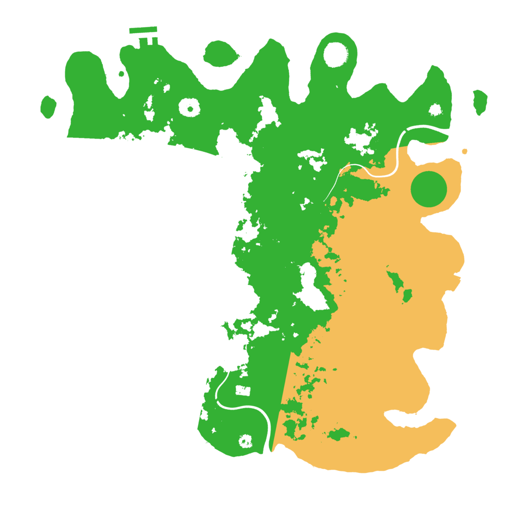 Biome Rust Map: Procedural Map, Size: 3750, Seed: 845719520