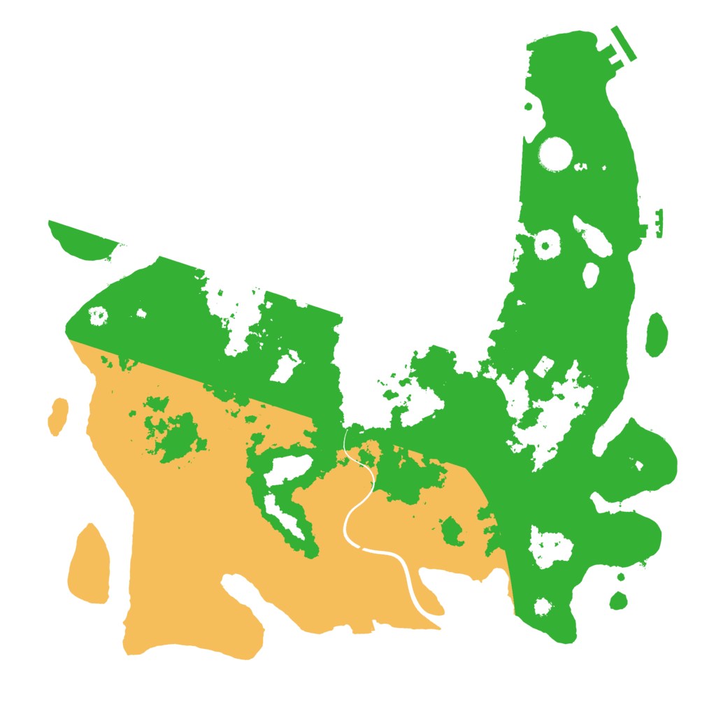 Biome Rust Map: Procedural Map, Size: 3750, Seed: 2019747291