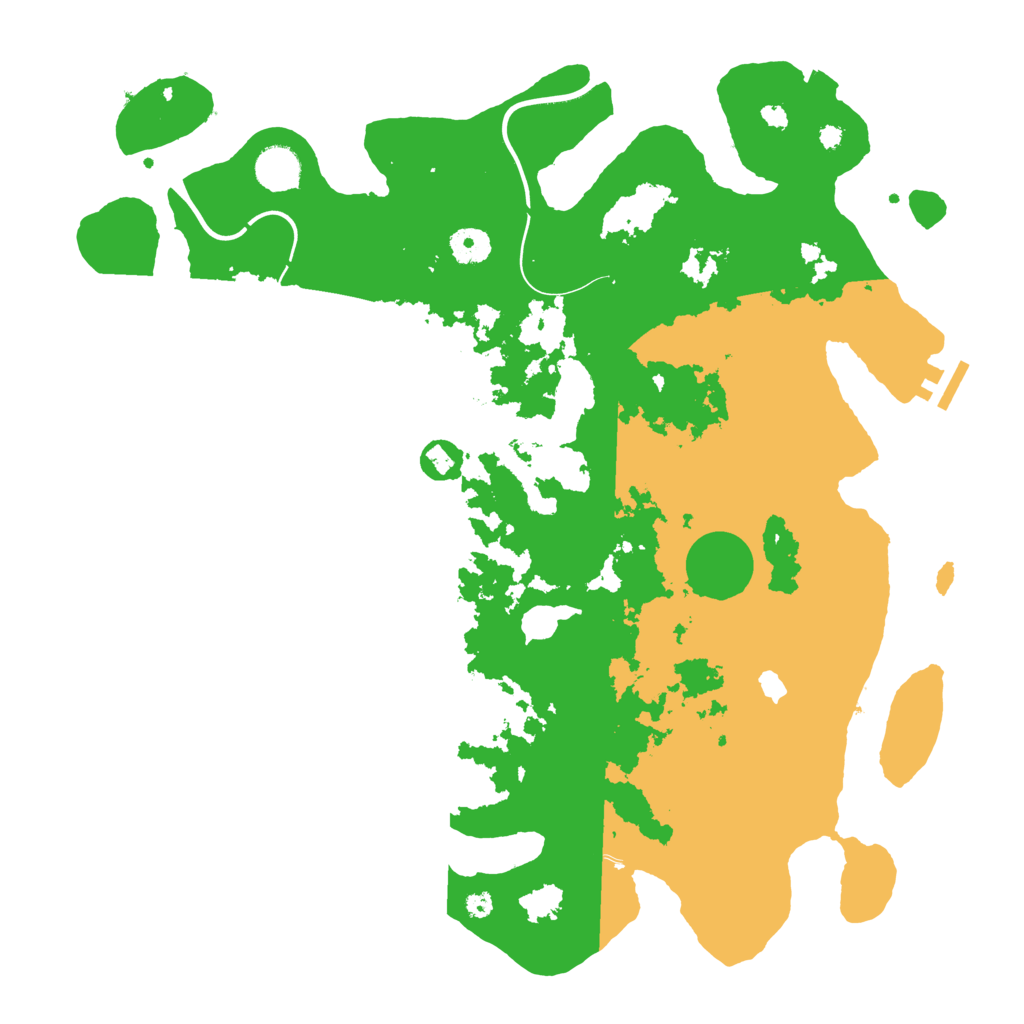 Biome Rust Map: Procedural Map, Size: 4000, Seed: 1669048485