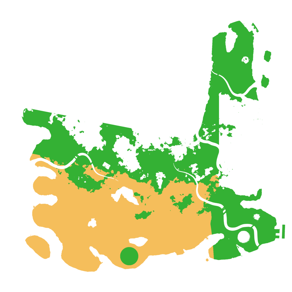 Biome Rust Map: Procedural Map, Size: 4250, Seed: 133553199