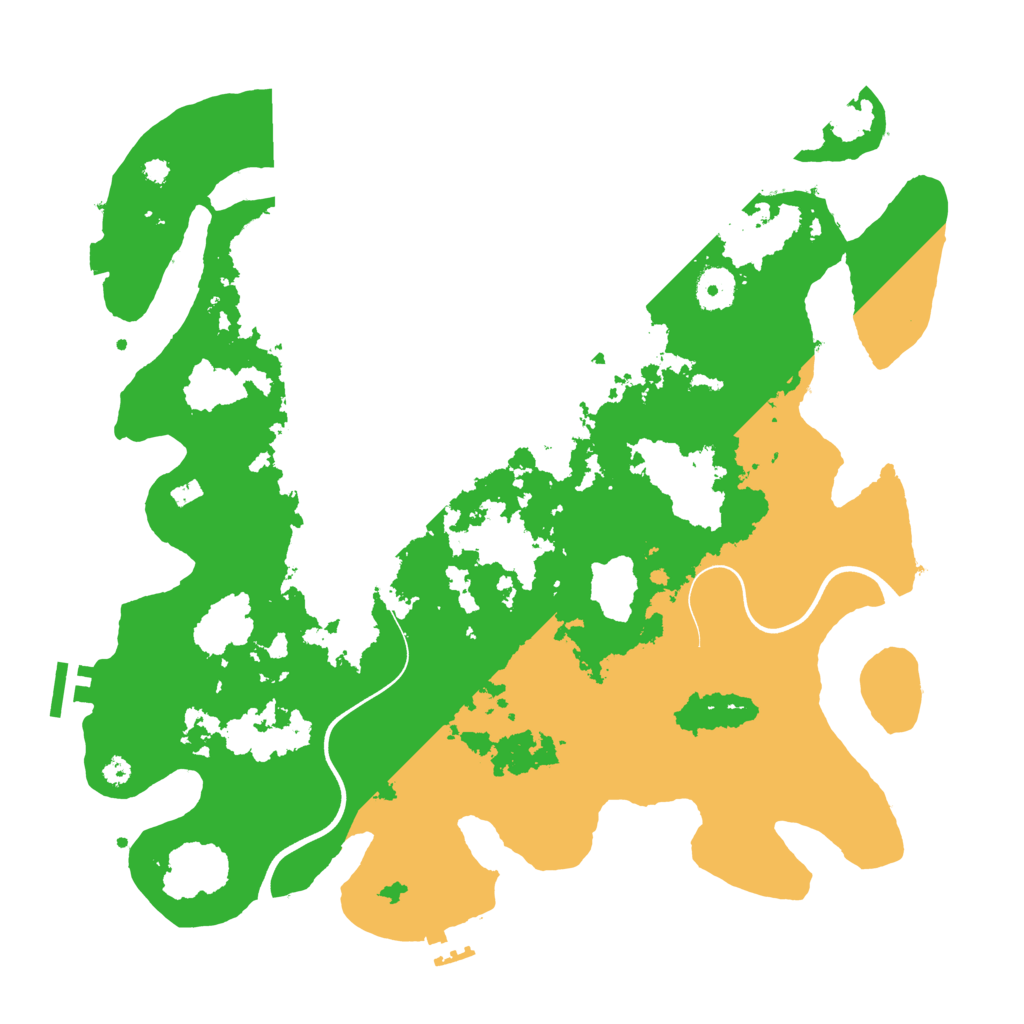 Biome Rust Map: Procedural Map, Size: 3750, Seed: 720282958