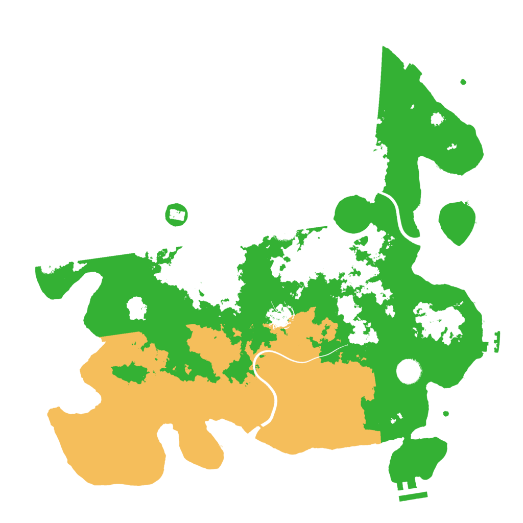 Biome Rust Map: Procedural Map, Size: 3700, Seed: 1559953222