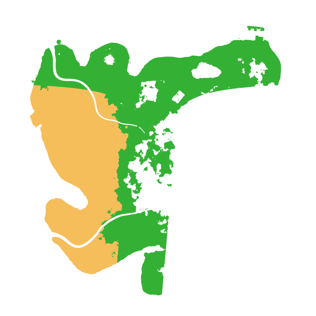 Biome Rust Map: Procedural Map, Size: 2800, Seed: 386