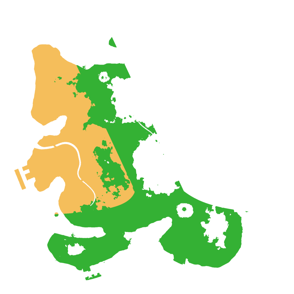 Biome Rust Map: Procedural Map, Size: 2800, Seed: 694876