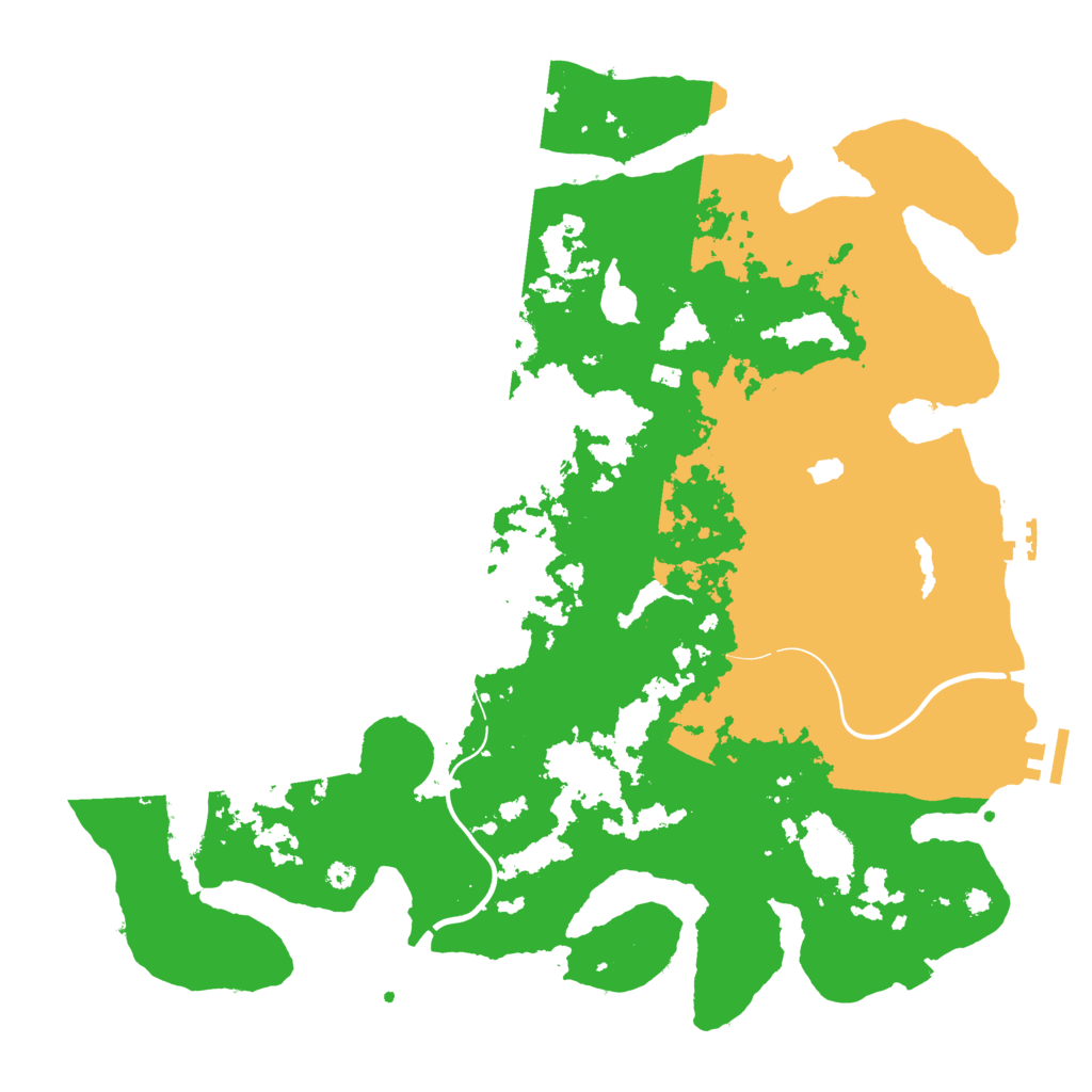 Biome Rust Map: Procedural Map, Size: 4000, Seed: 878787878