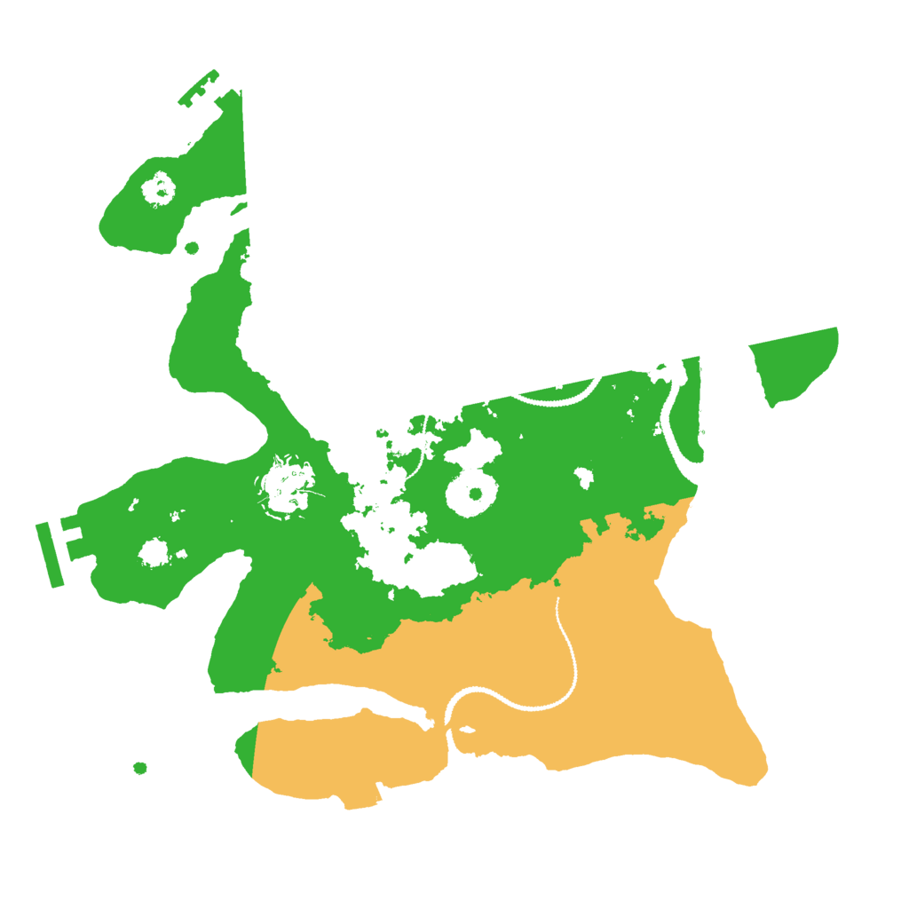Biome Rust Map: Procedural Map, Size: 2800, Seed: 963287428