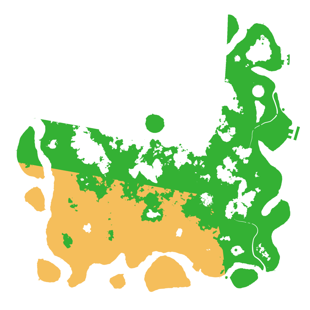 Biome Rust Map: Procedural Map, Size: 4500, Seed: 899602111