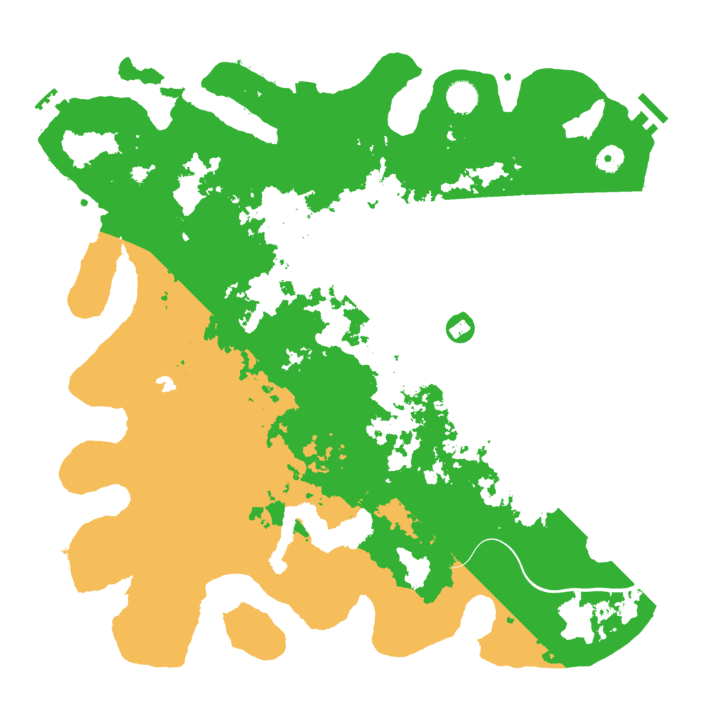 Biome Rust Map: Procedural Map, Size: 4000, Seed: 1716505556