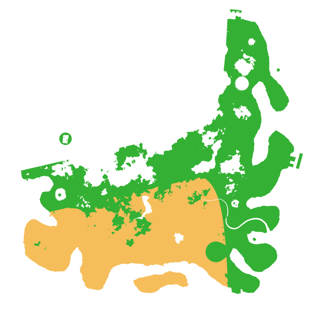 Biome Rust Map: Procedural Map, Size: 4000, Seed: 1955580667