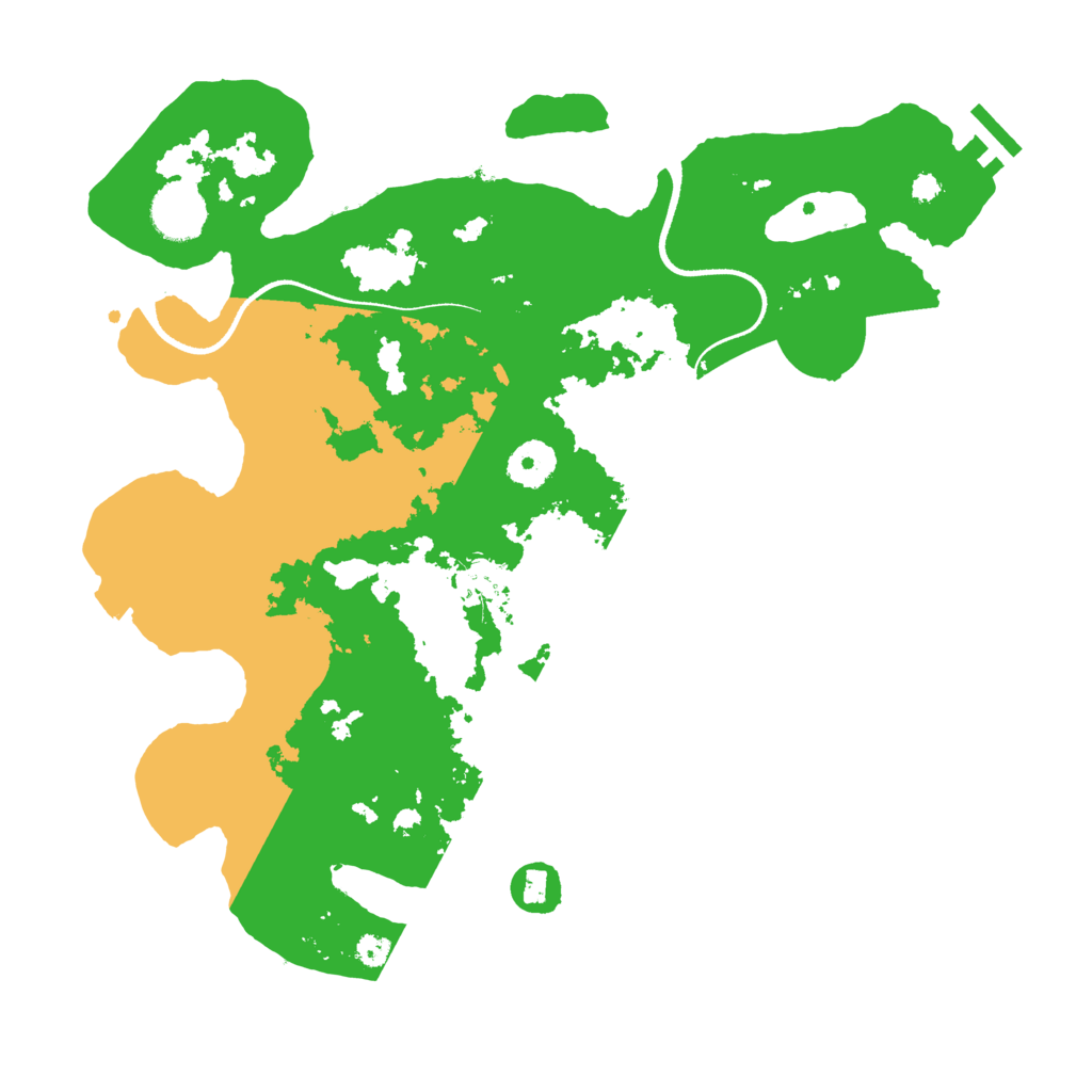 Biome Rust Map: Procedural Map, Size: 3500, Seed: 1885820203