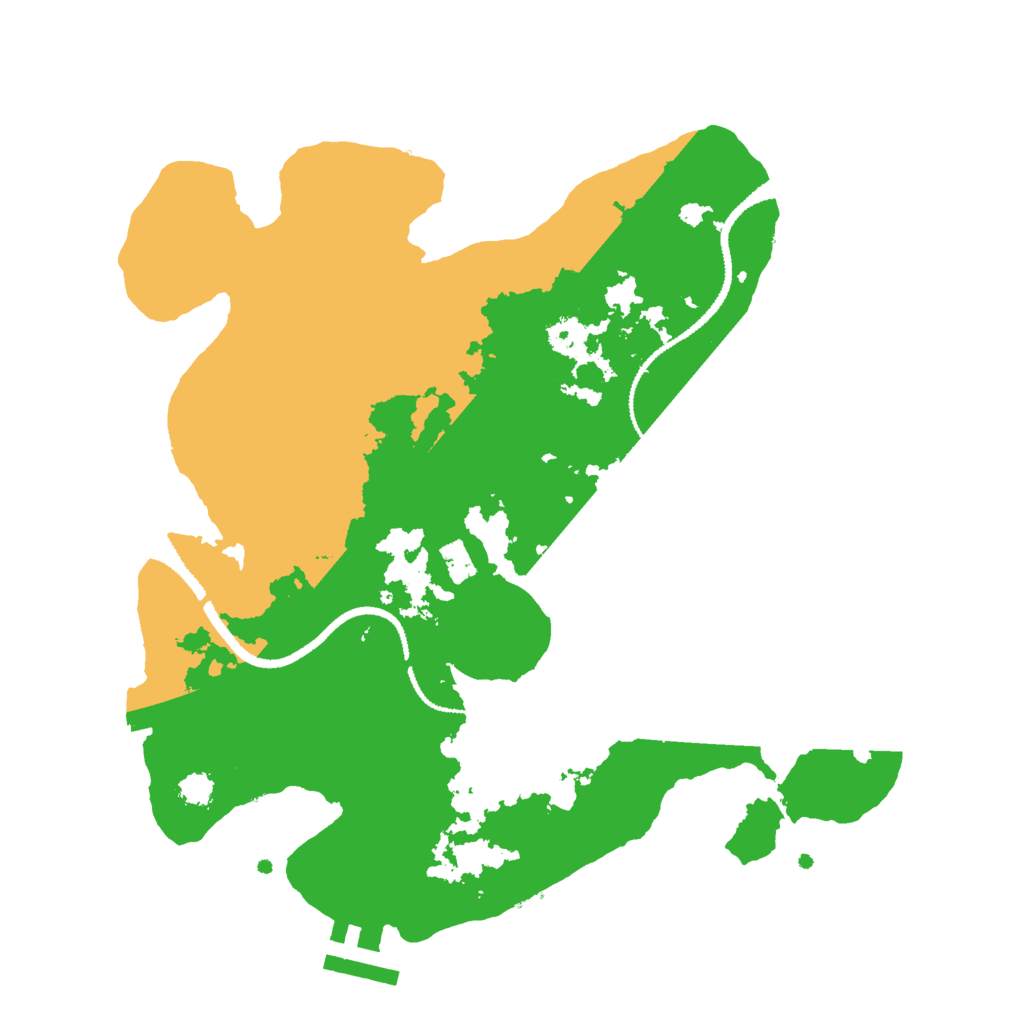 Biome Rust Map: Procedural Map, Size: 2750, Seed: 1164390697
