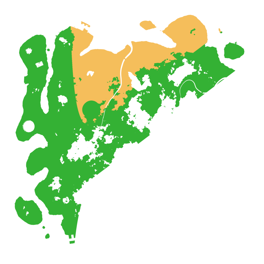 Biome Rust Map: Procedural Map, Size: 4000, Seed: 587202757