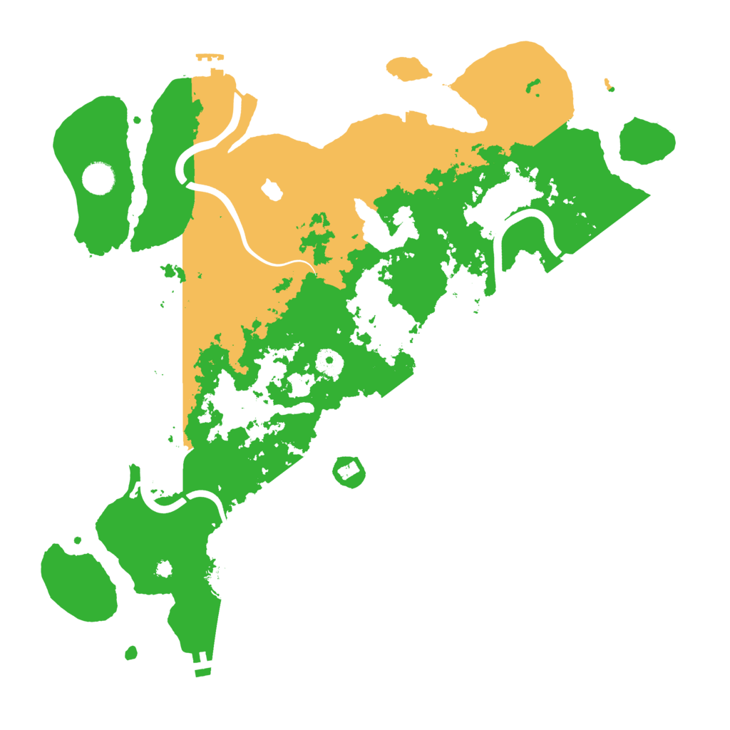 Biome Rust Map: Procedural Map, Size: 4000, Seed: 587202757