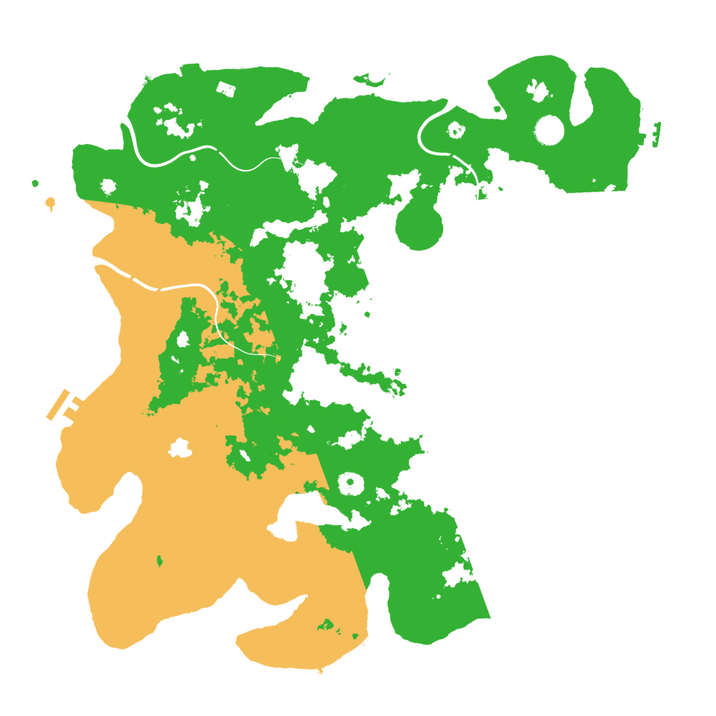 Biome Rust Map: Procedural Map, Size: 4250, Seed: 509403063