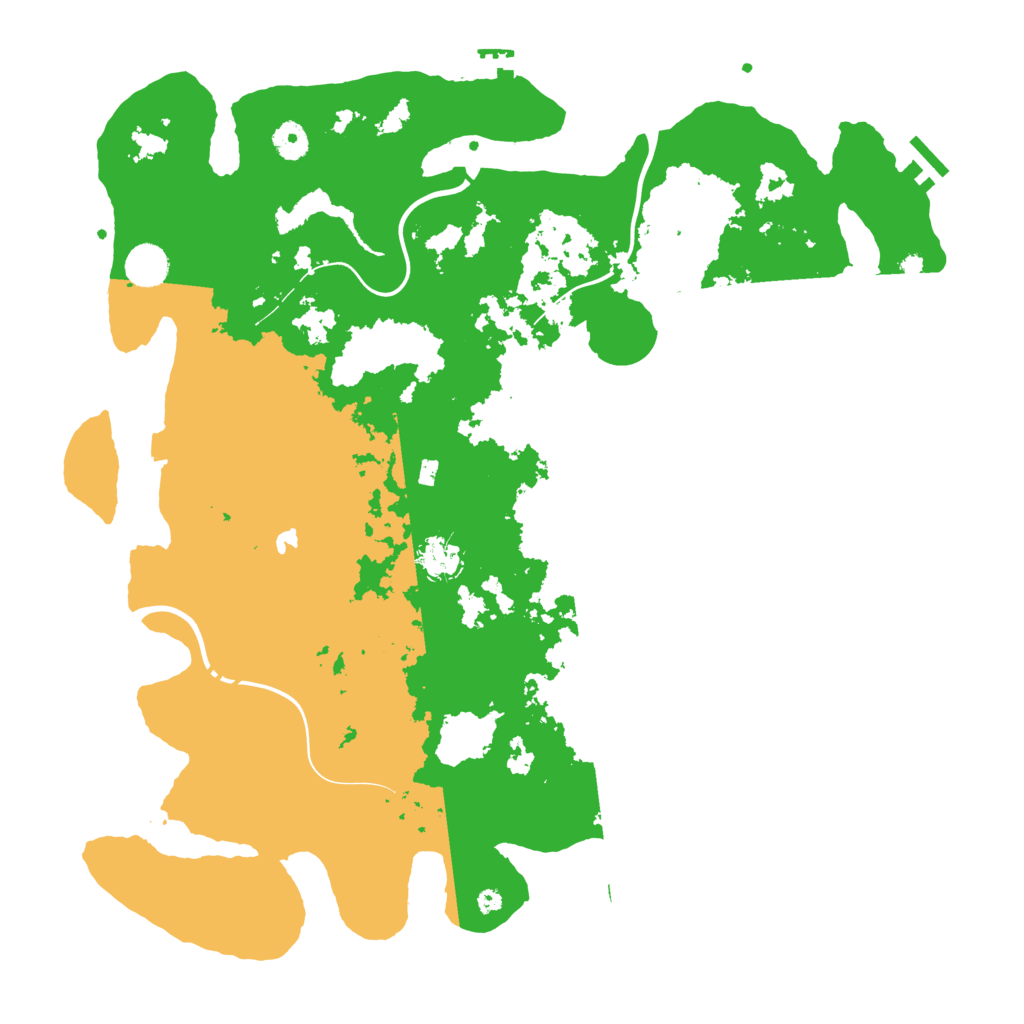 Biome Rust Map: Procedural Map, Size: 4250, Seed: 8564871