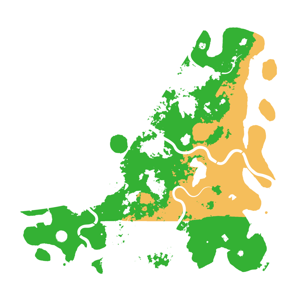 Biome Rust Map: Procedural Map, Size: 4500, Seed: 1014128995