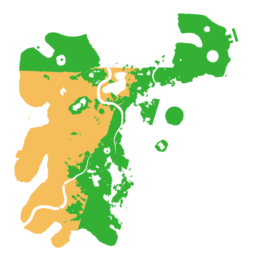 Biome Rust Map: Procedural Map, Size: 4000, Seed: 377825126