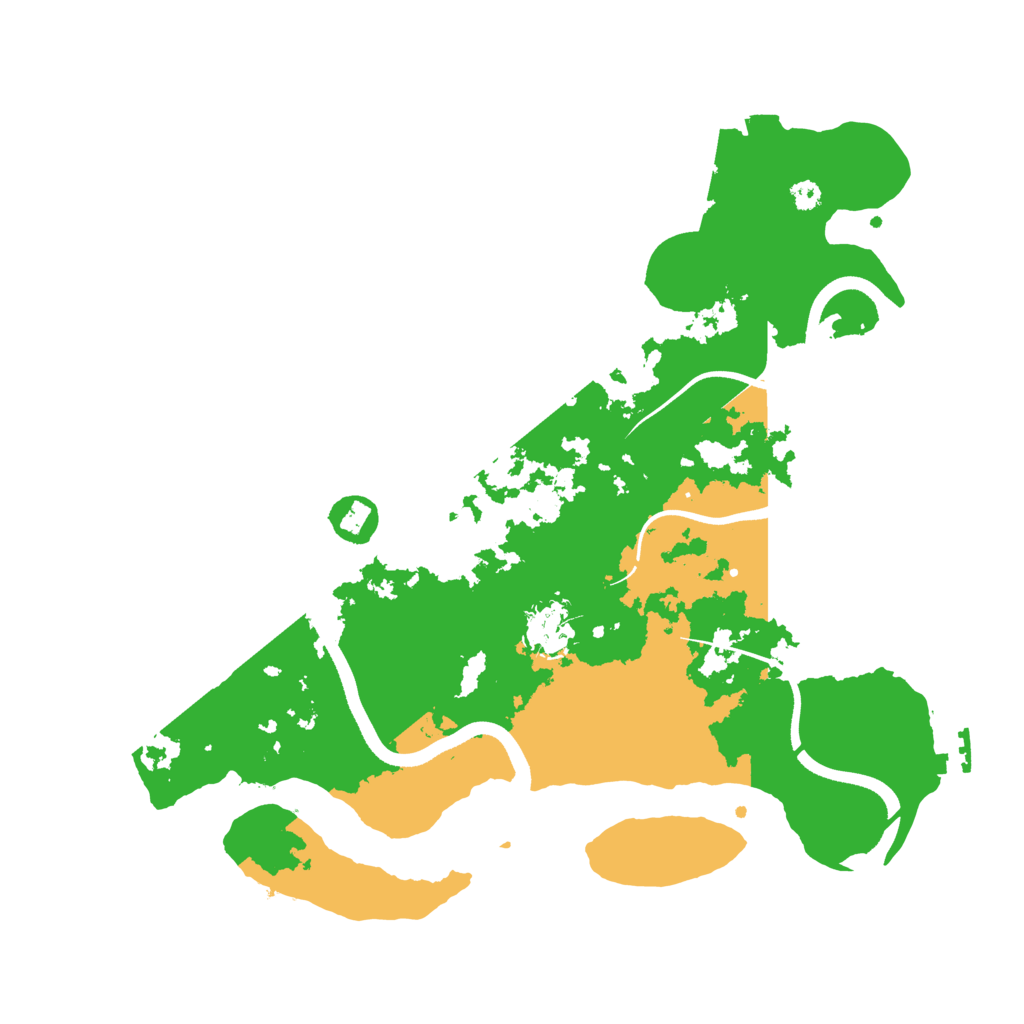 Biome Rust Map: Procedural Map, Size: 3500, Seed: 169572648