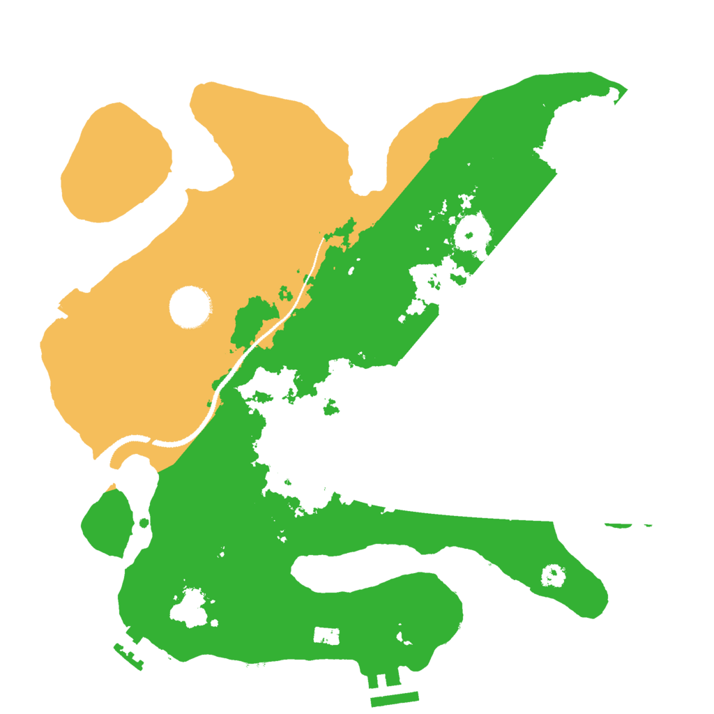 Biome Rust Map: Procedural Map, Size: 3000, Seed: 641994613