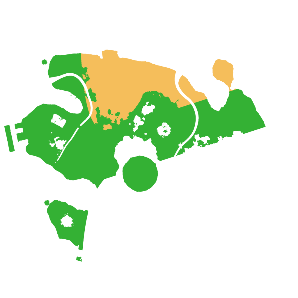 Biome Rust Map: Procedural Map, Size: 2250, Seed: 310906192