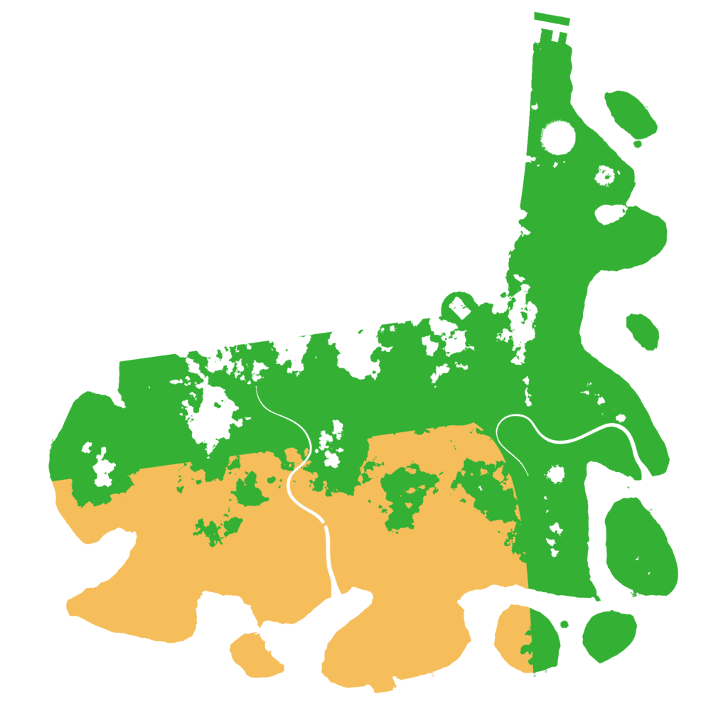 Biome Rust Map: Procedural Map, Size: 3750, Seed: 1931237852