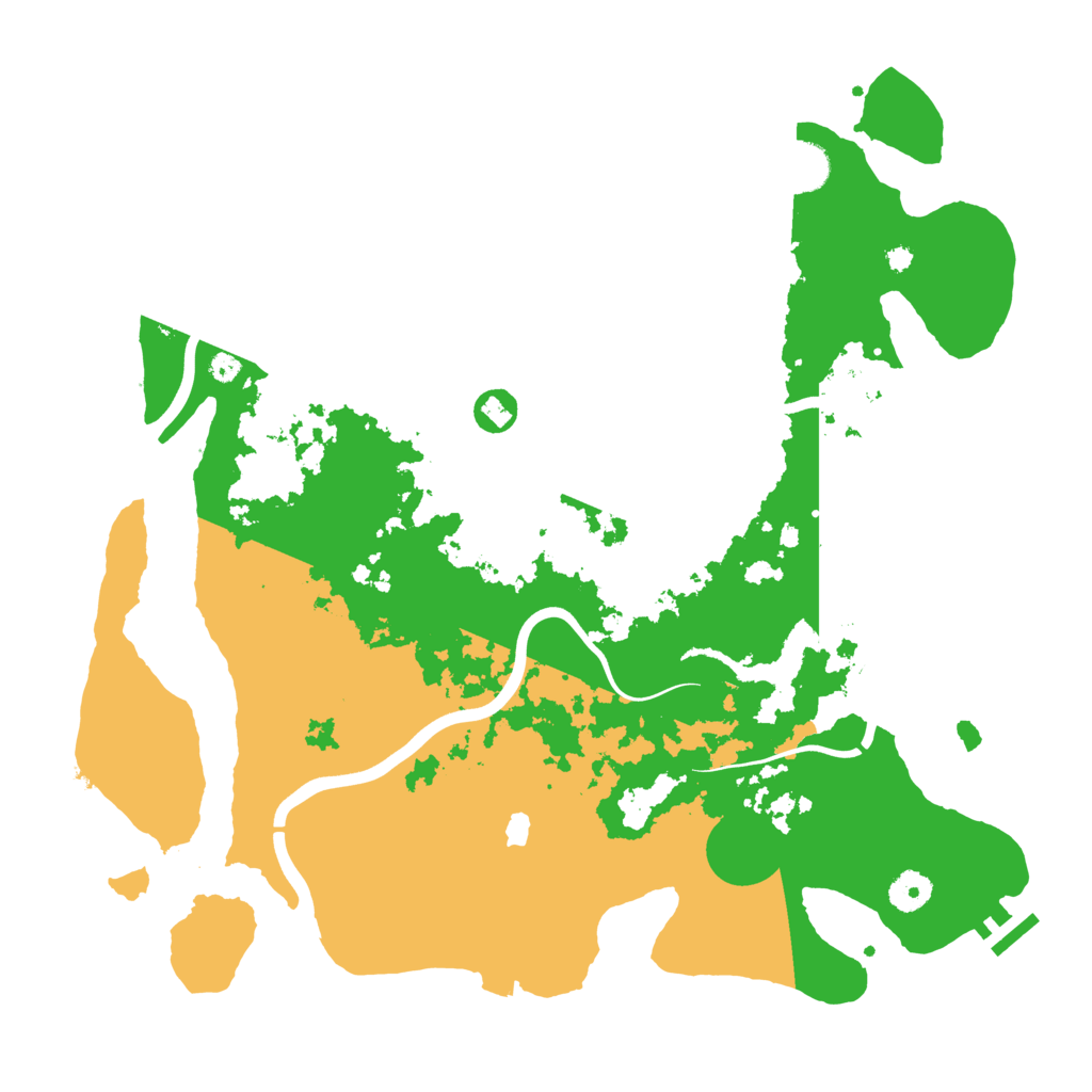 Biome Rust Map: Procedural Map, Size: 4000, Seed: 1954056816