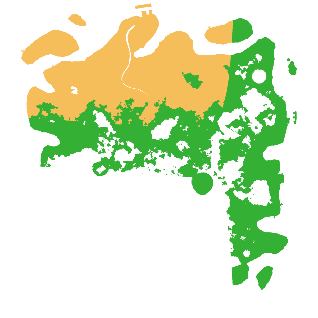 Biome Rust Map: Procedural Map, Size: 4000, Seed: 846291715