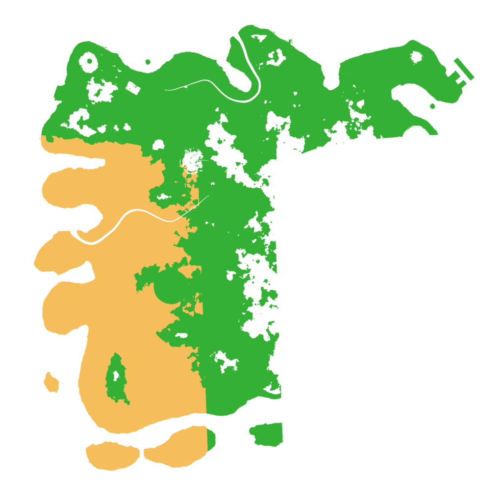 Biome Rust Map: Procedural Map, Size: 3900, Seed: 1330878140